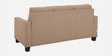 Ease Fabric 3 Seater Sofa in Brown Colour