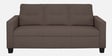 Ease Fabric 3 Seater Sofa In Saddle Brown Colour