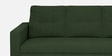Ease Fabric 3 Seater Sofa In Sap Green Colour