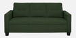 Ease Fabric 3 Seater Sofa In Sap Green Colour