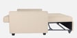 Ease Fabric Pull-Out Sofa Cum bed In Iconic Beige Colour