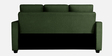 Ease Fabric Pull-Out Sofa Cum bed In Sap Green Colour