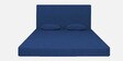 Easy XL Fabric Convertible Sofa Cum Bed in Blue Colour