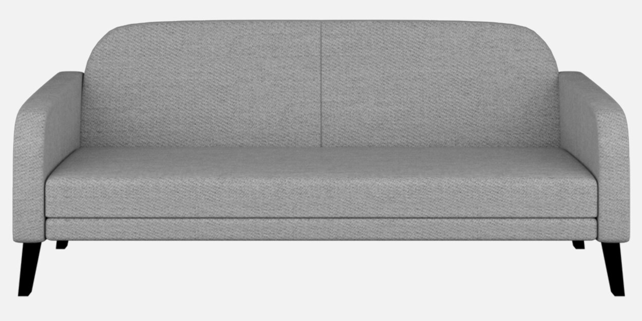 Buy Easton Fabric 3 Seater Sofa in Grey Colour by Varanda Woods Online