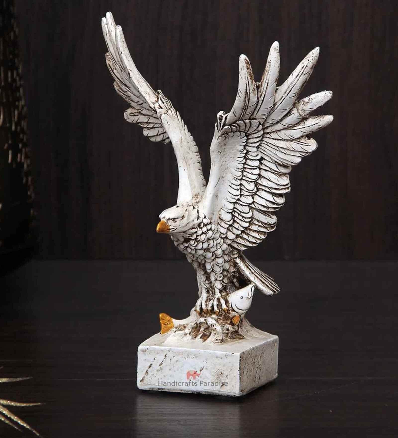 Eagle Multicolour Resin Figurine