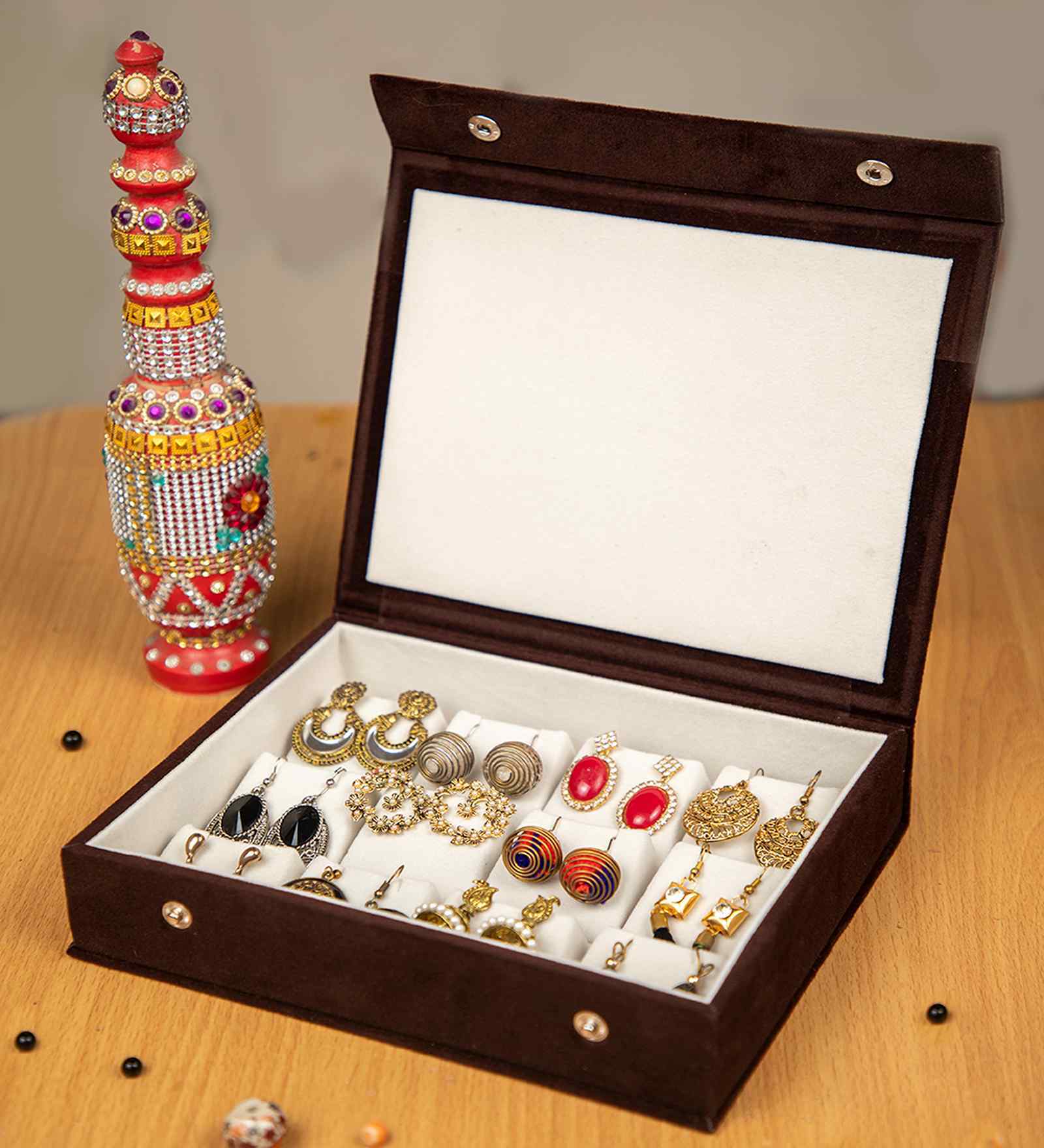 Earring Jhumka Jewellery Organizer Box