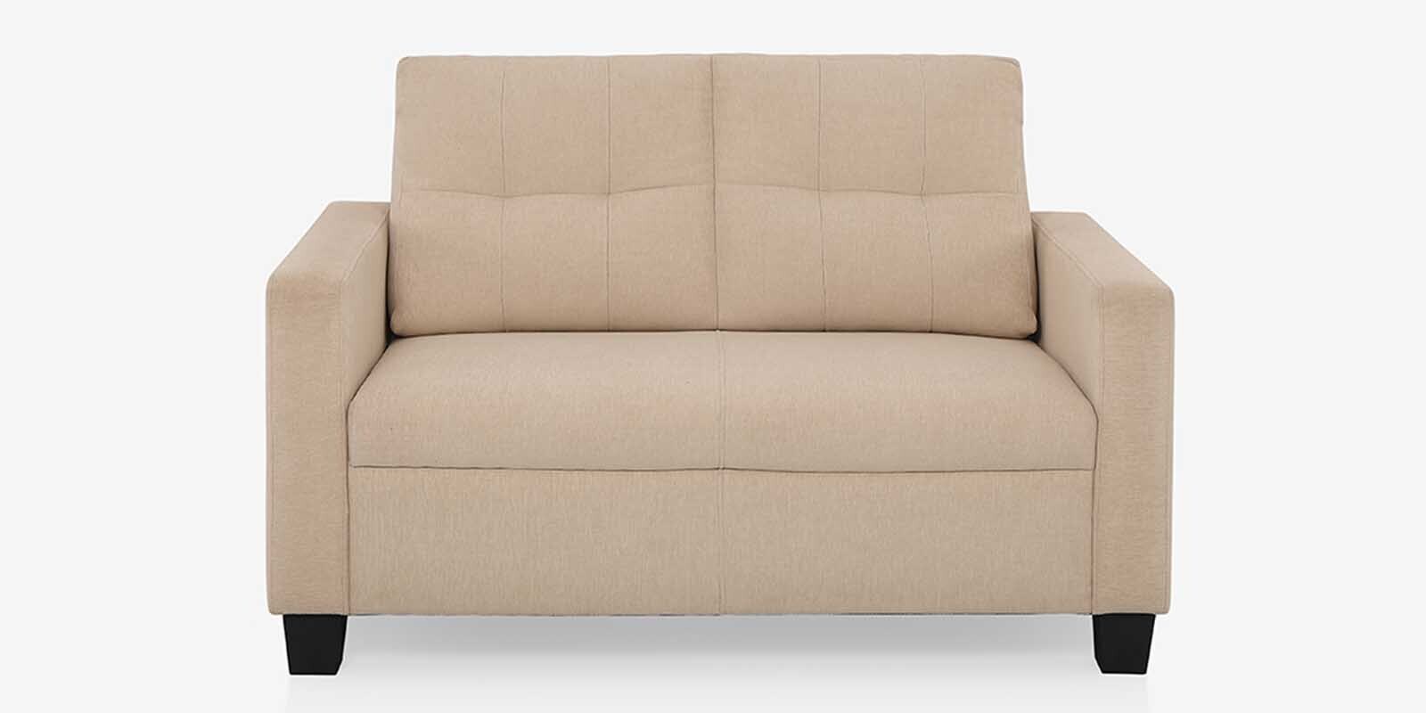 Buy Ease Fabric 2 Seater Sofa in Biege Colour by Duroflex Online ...