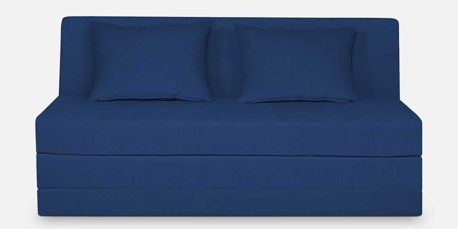 Easy XL Fabric Convertible Sofa Cum Bed in Blue Colour Easy XL Fabric Convertible Sofa Cum Bed in Blue Colour
