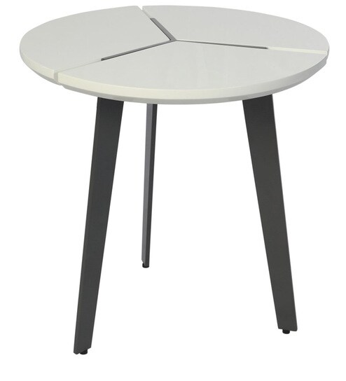 Buy Easel Corner Table In White Colour By Godrej Interio Online