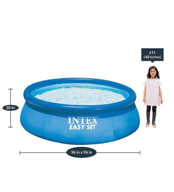 round inflatable pool