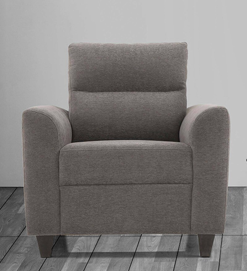 grey 1 seater chair