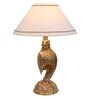 Eagle  White Shade Table Lamp With Cotton Base