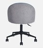 Eames Fabric Guest Chair in Blue Colour with Revolving Base