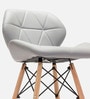 Eames Leatherette Iconic Chair in Grey Colour