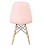 Alonso Leatherette Iconic Chairs in Pink Colour