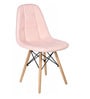 Alonso Leatherette Iconic Chairs in Pink Colour