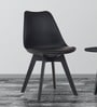 Eames Plastic Iconic Chair in Jet Black Colour