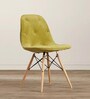 Eames Fabric Iconic Chairs in Green Colour
