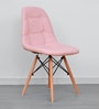 Alonso Leatherette Iconic Chairs in Pink Colour