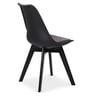 Eames Plastic Iconic Chair in Jet Black Colour