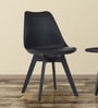 Eames Plastic Iconic Chair in Jet Black Colour