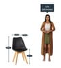Eames Plastic Iconic Chair in Zeta Black Colour