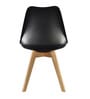 Eames Plastic Iconic Chair in Zeta Black Colour