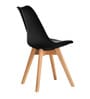 Eames Plastic Iconic Chair in Zeta Black Colour