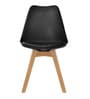 Eames Plastic Iconic Chair in Zeta Black Colour
