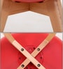Eames Plastic Iconic Chair in Red Colour