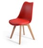 Eames Plastic Iconic Chair in Red Colour