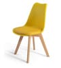 Eames Plastic Iconic Chair in Yellow Colour