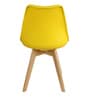 Eames Plastic Iconic Chair in Yellow Colour