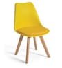 Eames Plastic Iconic Chair in Yellow Colour