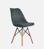Eames Fabric Iconic Chair in Dark Grey Colour