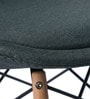 Eames Fabric Iconic Chair in Dark Grey Colour