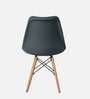 Eames Fabric Iconic Chair in Dark Grey Colour