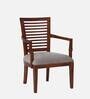 Eamont Solid Wood Arm Chair in Scratch Resistant Honey Oak Finish