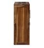 Earl Solid Wood Hutch Cabinet in Rustic Teak Finish