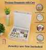Brown Pu Leather Earring Jhumka Jewellery Organizer Box