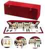 Maroon Earring Jhumka Foldable Jewellery Organizer Box