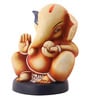 Earth Multicolour Polyresin Abstract Modern Designer Ganesha's Statue