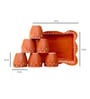 Earthen 100ml Brown Stoneware (Set of 7) Tea Khullad
