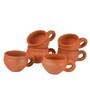 Rylan 200ml Brown (Set of 6) Terracotta Coffee Mug
