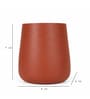 Earthen Metal Flower Pot