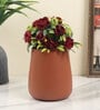 Earthen Metal Flower Pot