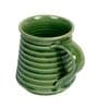 Earthern 150Ml Green Ceramic (Set Of 6) Tea Cups