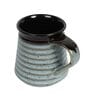 Earthern 150Ml White & Brown Ceramic (Set Of 6) Tea Cups
