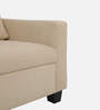Ease Fabric 1 Seater Sofa in Biege Colour