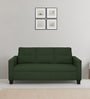 Duroflex Ease Fabric 3 Seater Sofa In Sap Green Colour